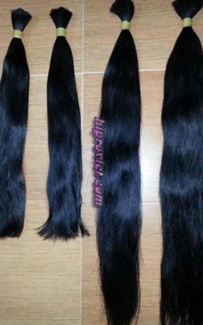 Synthetic Double drawn straight hair 24
