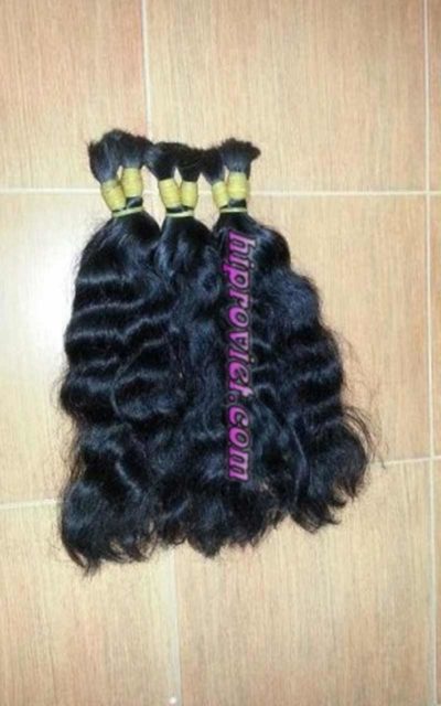 Synthetic Double drawn wavy hair 38