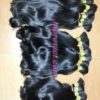 Synthetics Double drawn wavy hair 40
