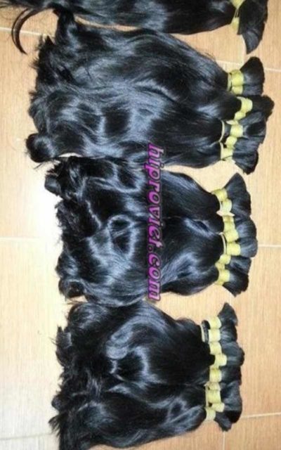 Synthetics Double drawn wavy hair 40