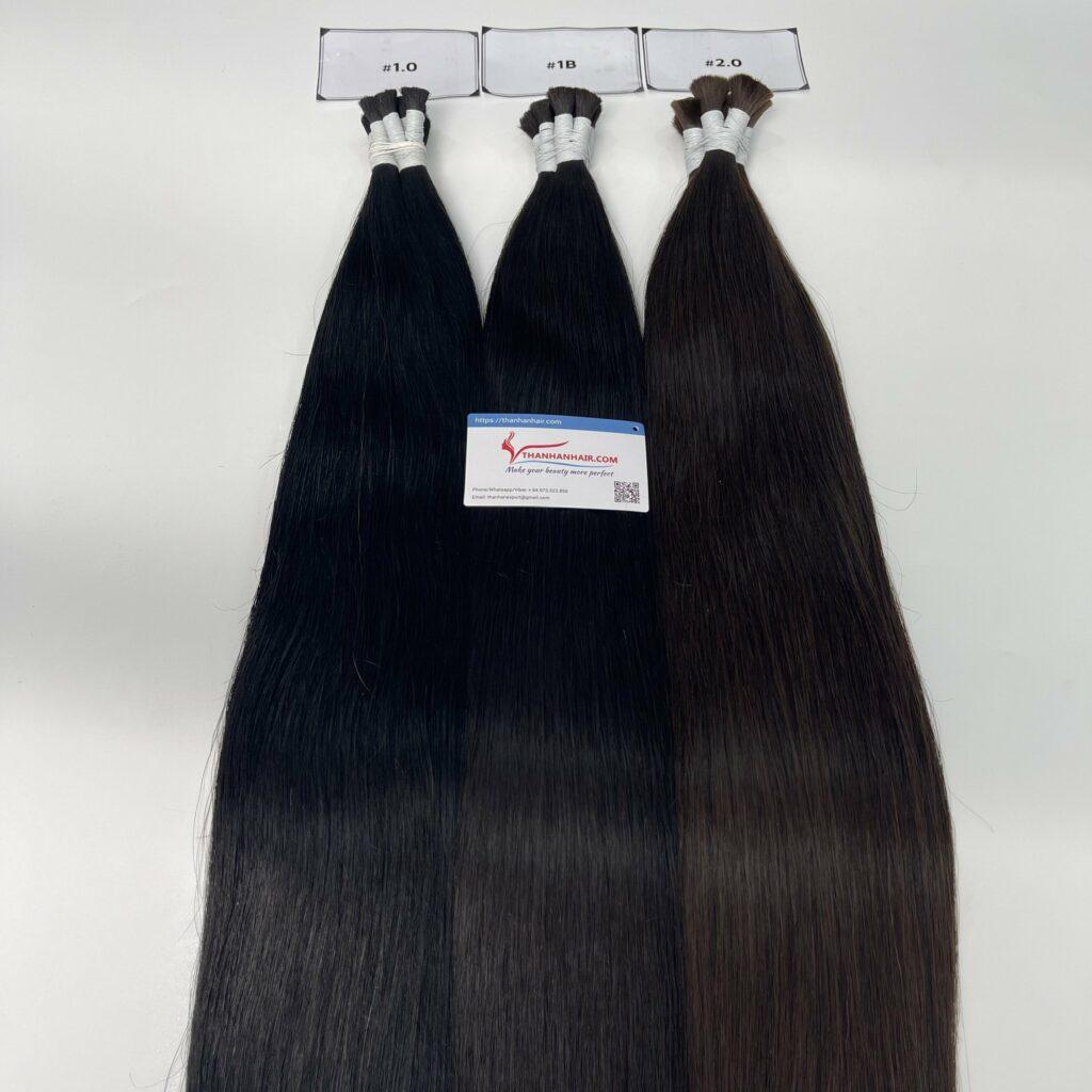 Raw hair extensions 