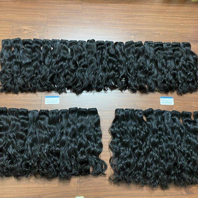 Raw hair extensions