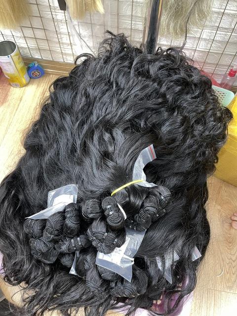 Raw hair extensions 