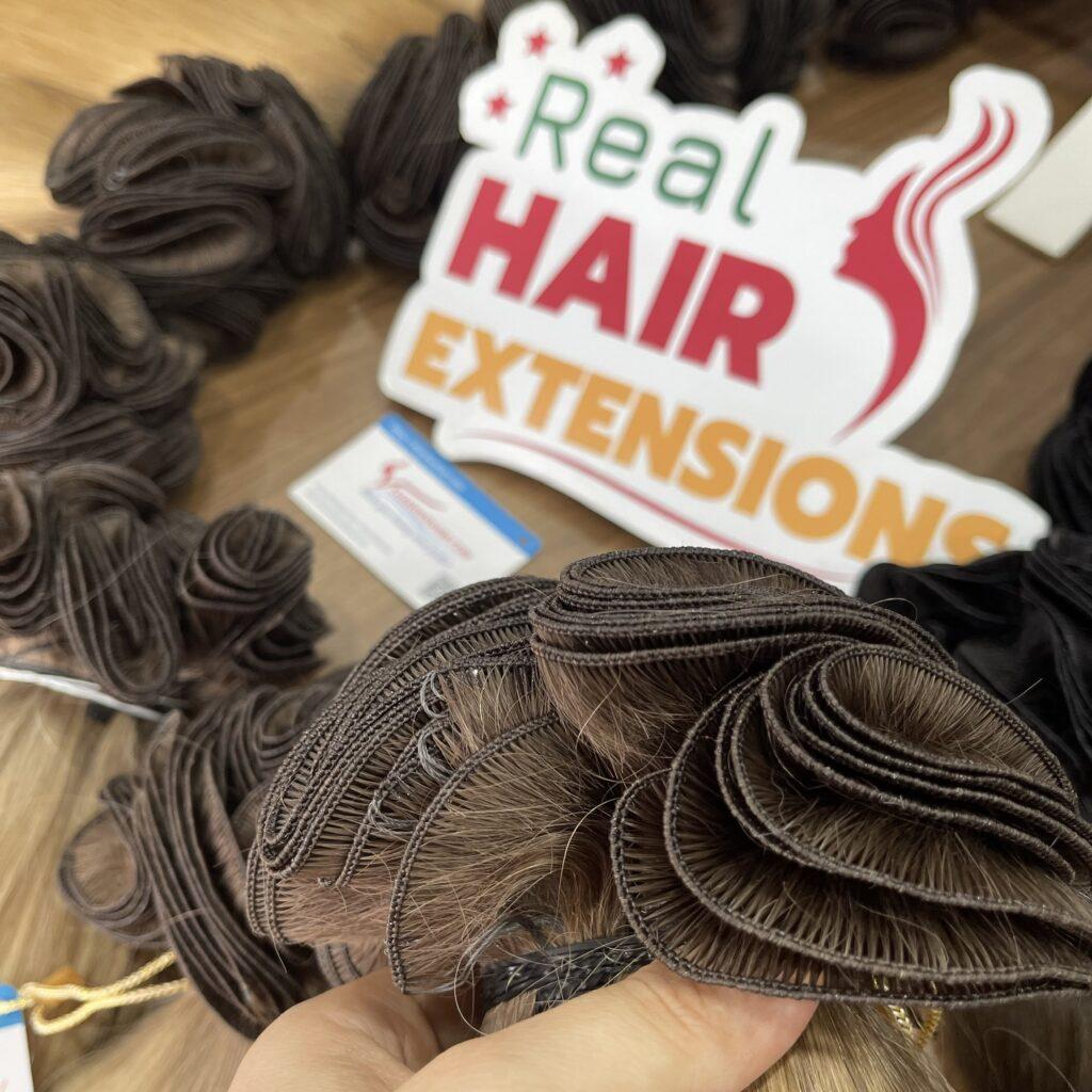 Hand-Tied Hair Extensions
