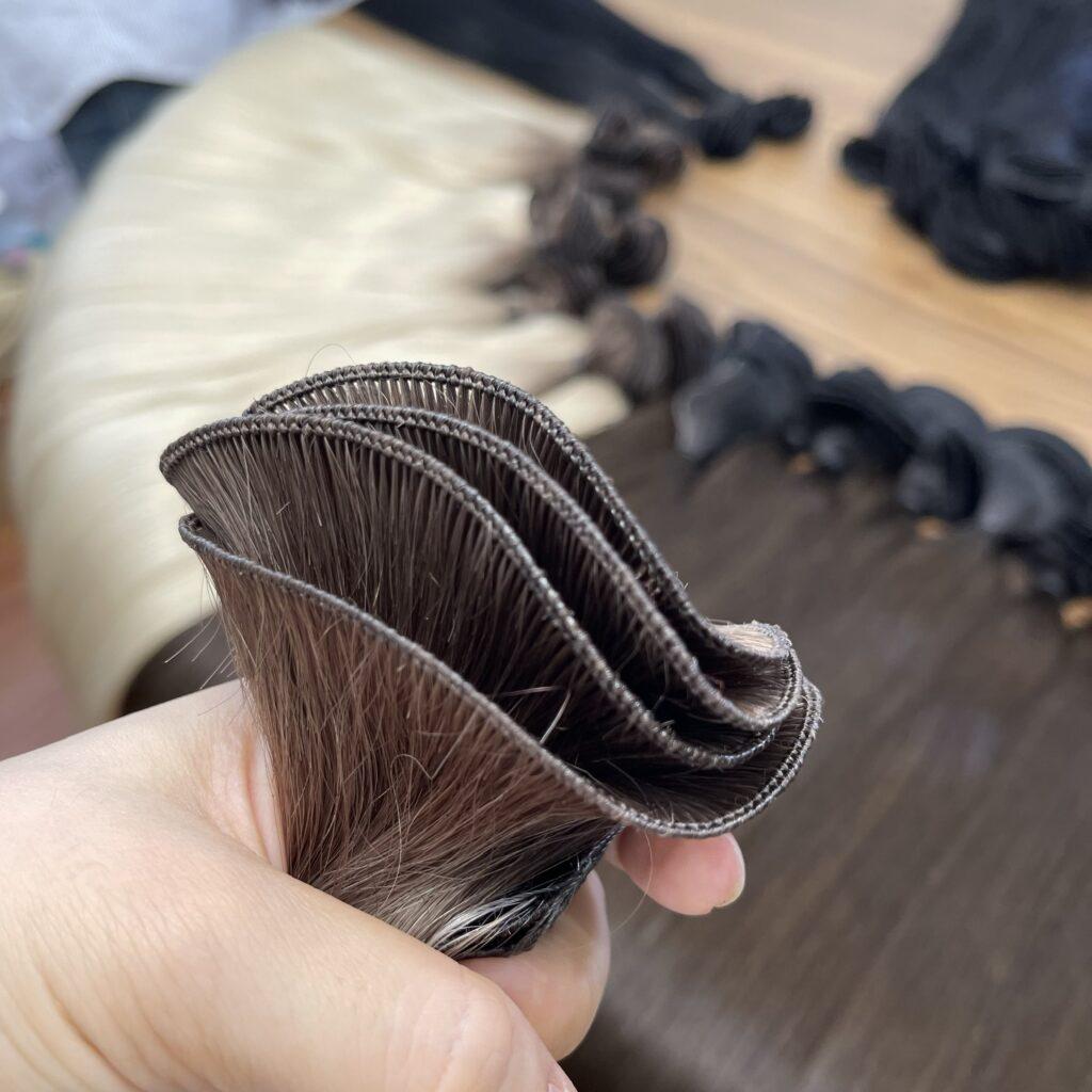 Hand-Tied Hair Extensions