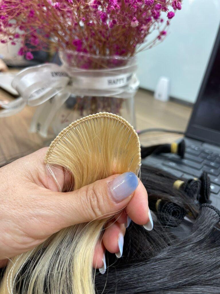 Hand-Tied Hair Extensions