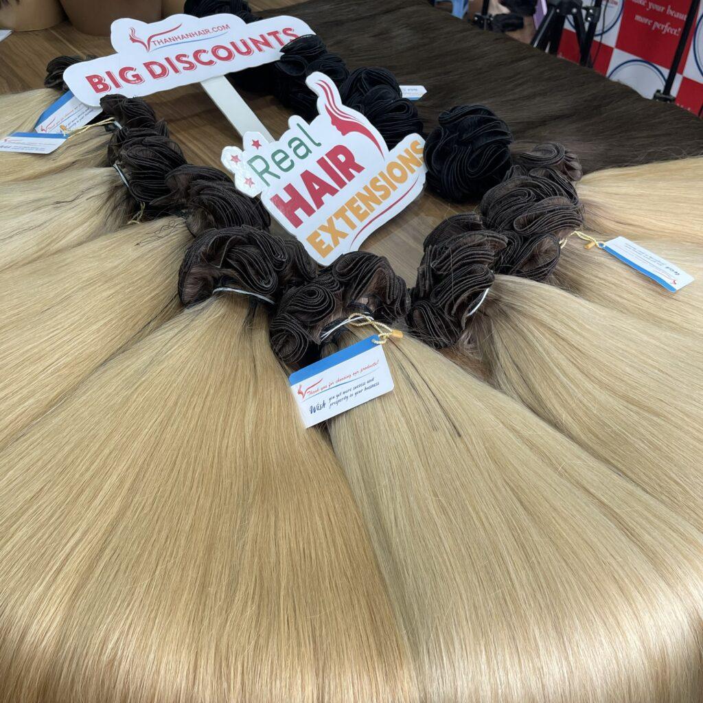 Hand-Tied Hair Extensions